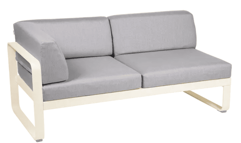 Módulo izquierdo esquina BELLEVIE 2 plazas. Fermob. Compra online mobiliario exterior e interior, Rincón del Mueble RDM Madrid España. Colección modular para sofá