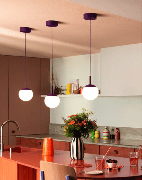 Lampara suspension Mooon! 15cm de la marca Fermob. comprar online en rincon del mueble