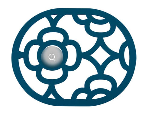 Salvamanteles metálico LORETTE de 22x17.5cm