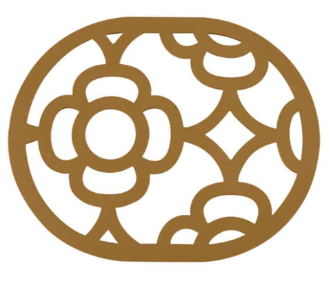 Salvamanteles metálico LORETTE de 22x17.5cm