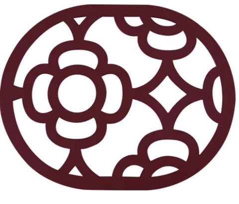 Salvamanteles metálico LORETTE de 22x17.5cm