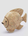 Grande figura de PEIXE de bambu