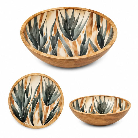 Bol madera AGAVE