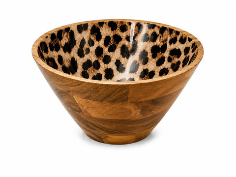 Bol madera ANIMAL PRINT