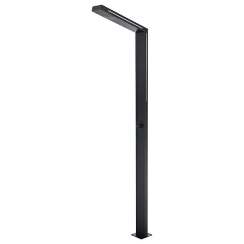 Ducha para piscina SENSE led negro mate POOLIMEX RINCÓN DEL MUEBLE MADRID