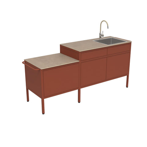 Cocina exterior GOOSTO la GOURMET FERMOB RDM