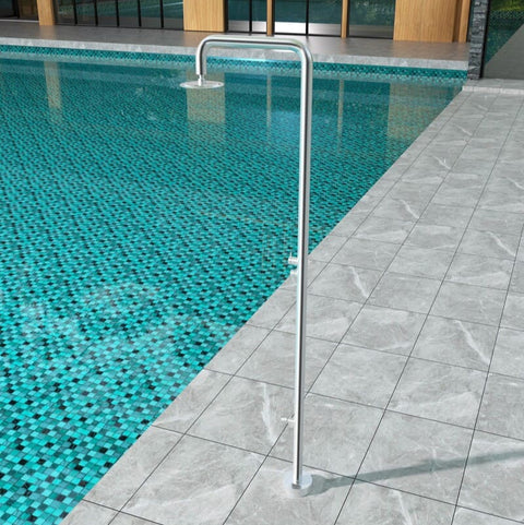 Ducha para piscina MICHIGAN con lavapiés POOLIMEX RINCON DEL MUEBLE MADRID
