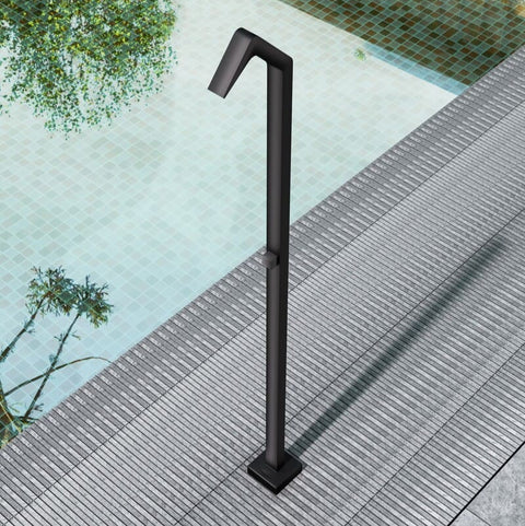 Ducha para piscina NIAGARA negro mate POOLIMEX RINCÓN DEL MUEBLE MADRID