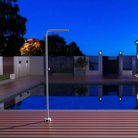 Ducha para piscina TEXAS acero POOLIMEX RINCON DEL MUEBLE MADRID