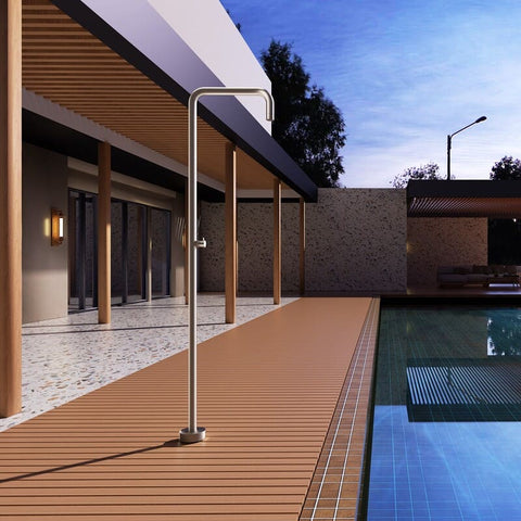 Ducha para piscina UTAH moka POOLIMEX RINCON DEL MUEBLE MADRID