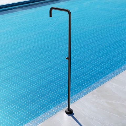 Ducha para piscina UTAH negro mate POOLIMEX RINCON DEL MUEBLE MADRID