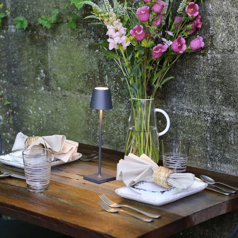 Lámpara de exterior POLDINA MICRO ZAFFERANO RINCON DEL MUEBLE Madrid