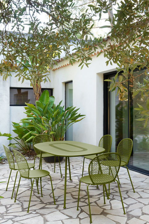 Mesa ovalada LORETTE de 160x90cm