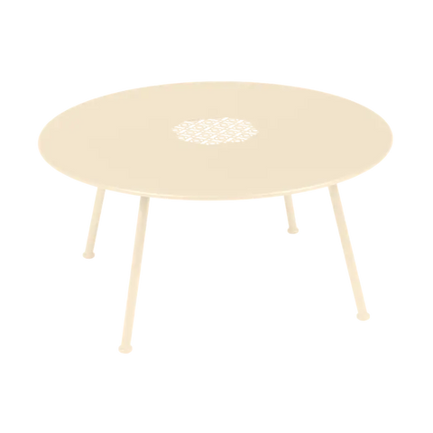 Mesa baja LORETTE de Ø80cm