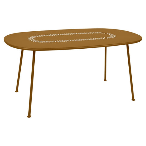 Mesa ovalada LORETTE 160x190cm, comprar online mobiliario de FERMOB en Rincón del Mueble RDM Madrid España, para exterior e interior.