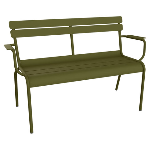 Banco con respaldo y reposabrazos para 2/3 personas LUXEMBOURG / Rincón del Mueble. Fermob España online