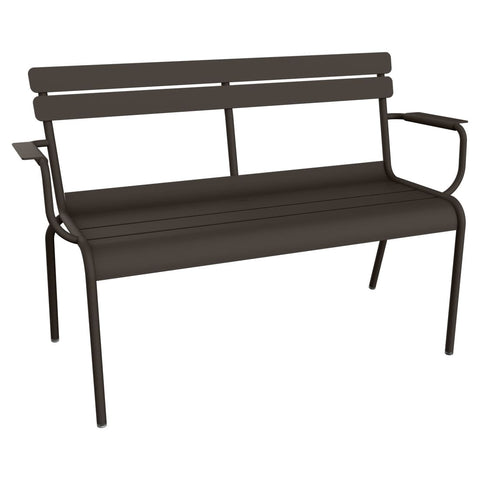 Banco con respaldo y reposabrazos para 2/3 personas LUXEMBOURG / Rincón del Mueble. Fermob España online