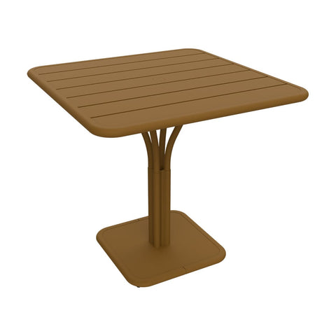 Mesa con pedestal LUXEMBOURG de 80 x 80 cm de la marca francesa Fermob. Comprar Fermob online. Rincón del Mueble