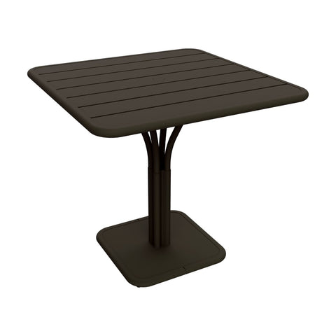 Mesa con pedestal LUXEMBOURG de 80 x 80 cm de la marca francesa Fermob. Comprar Fermob online. Rincón del Mueble