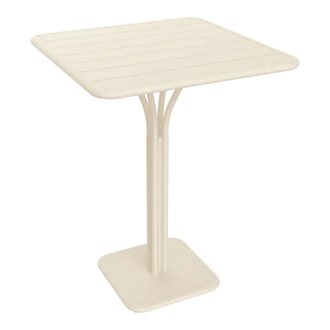 Mesa alta con pedestal LUXEMBOURG de 80x80cm