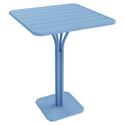 Mesa alta con pedestal LUXEMBOURG de 80x80cm