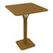 Mesa alta con pedestal LUXEMBOURG de 80x80cm. Fermob online. Rincón del Mueble