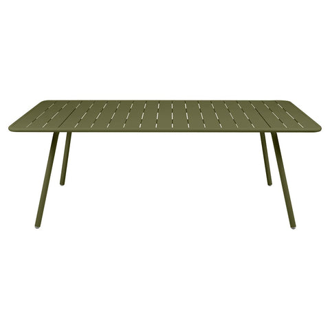 Mesa LUXEMBOURG de 207 x 100 cm de la marca francesa Fermob. Comprar Fermob online. Rincón del Mueble