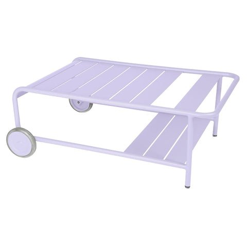 Mesa baja con ruedas LUXEMBOURG. Fermob online. Rincón del Mueble