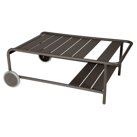 Mesa baja con ruedas LUXEMBOURG. Fermob online. Rincón del Mueble