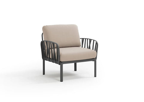 Sillón KOMODO Antracita Nardi Rincón del Mueble RDM