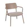 Sillon bajo de tela STUDIE de la marca fermob. comprar online en rincon del mueble.  RDM madrid