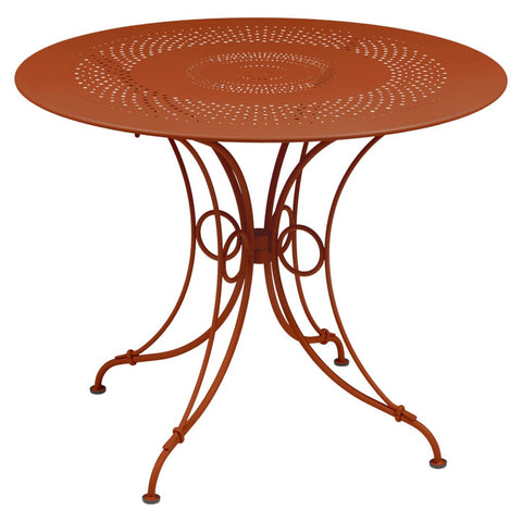 Mesa Ø 96 cm 1900 de la marca francesa Fermob. Comprar Fermob online. Rincón del Mueble
