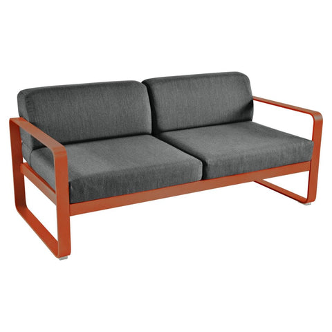 Sofá BELLEVIE para 2 personas de la marca francesa Fermob. Comprar Fermob online. Rincón del Mueble