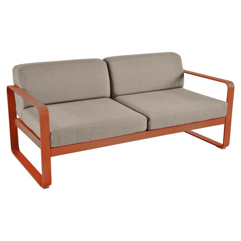 Sofá BELLEVIE para 2 personas de la marca francesa Fermob. Comprar Fermob online. Rincón del Mueble