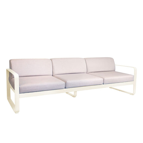 Sofá BELLEVIE para 3 personas cojín PEARL
