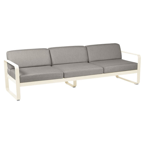 Sofá BELLEVIE para 3 personas de la marca francesa Fermob. Comprar Fermob online. Rincón del Mueble