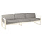 Sofá BELLEVIE para 3 personas de la marca francesa Fermob. Comprar Fermob online. Rincón del Mueble