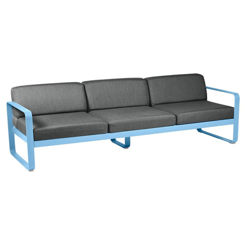 Sofá BELLEVIE para 3 personas de la marca francesa Fermob. Comprar Fermob online. Rincón del Mueble