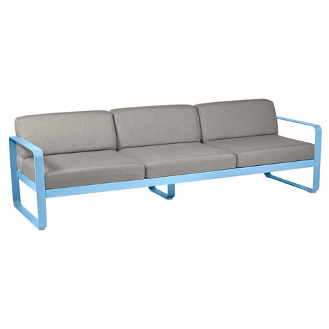 Sofá BELLEVIE para 3 personas de la marca francesa Fermob. Comprar Fermob online. Rincón del Mueble