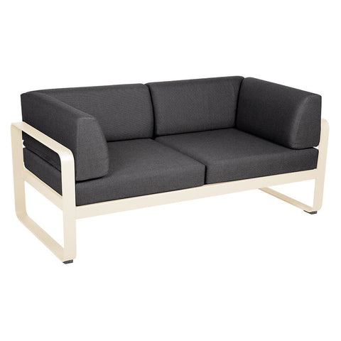 Sofá club BELLEVIE para 2 personas de la marca francesa Fermob. Comprar Fermob online. Rincón del Mueble