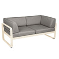 Sofá club BELLEVIE para 2 personas de la marca francesa Fermob. Comprar Fermob online. Rincón del Mueble