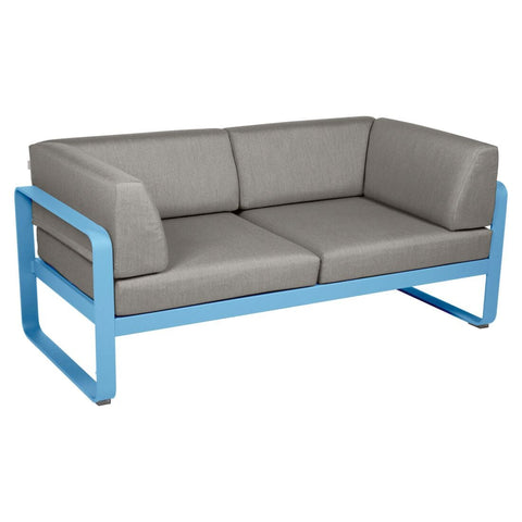 Sofá club BELLEVIE para 2 personas de la marca francesa Fermob. Comprar Fermob online. Rincón del Mueble