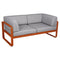 Sofá club BELLEVIE para 2 personas de la marca francesa Fermob. Comprar Fermob online. Rincón del Mueble