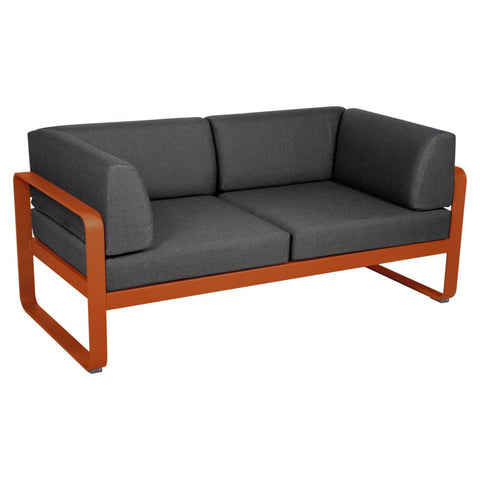 Sofá club BELLEVIE para 2 personas de la marca francesa Fermob. Comprar Fermob online. Rincón del Mueble