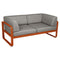 Sofá club BELLEVIE para 2 personas de la marca francesa Fermob. Comprar Fermob online. Rincón del Mueble