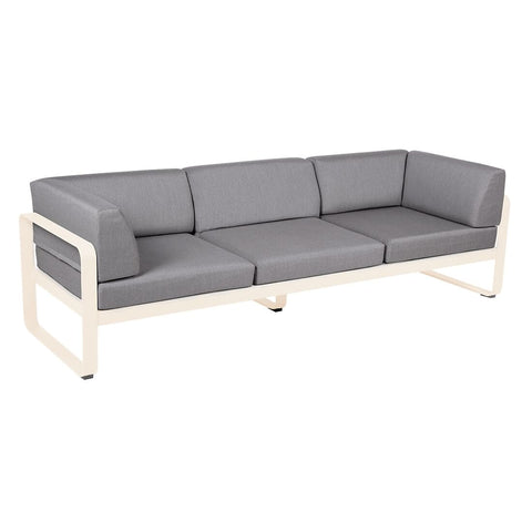 Sofá club BELLEVIE para 3 personas de la marca francesa Fermob. Comprar Fermob online. Rincón del Mueble