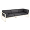Sofá club BELLEVIE para 3 personas de la marca francesa Fermob. Comprar Fermob online. Rincón del Mueble