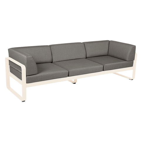 Sofá club BELLEVIE para 3 personas de la marca francesa Fermob. Comprar Fermob online. Rincón del Mueble