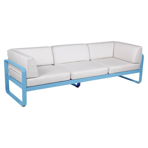 Sofá club BELLEVIE para 3 personas de la marca francesa Fermob. Comprar Fermob online. Rincón del Mueble