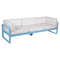 Sofá club BELLEVIE para 3 personas de la marca francesa Fermob. Comprar Fermob online. Rincón del Mueble